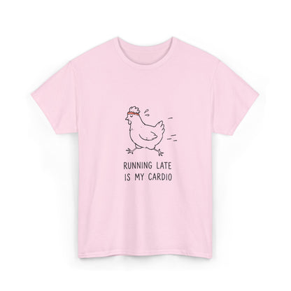Cardio Chicken – Unisex Hühner-T-Shirt