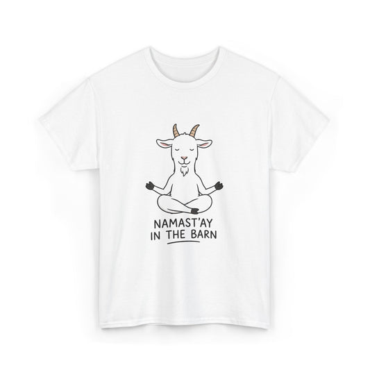 Goat Namaste – Unisex Ziegen-T-Shirt