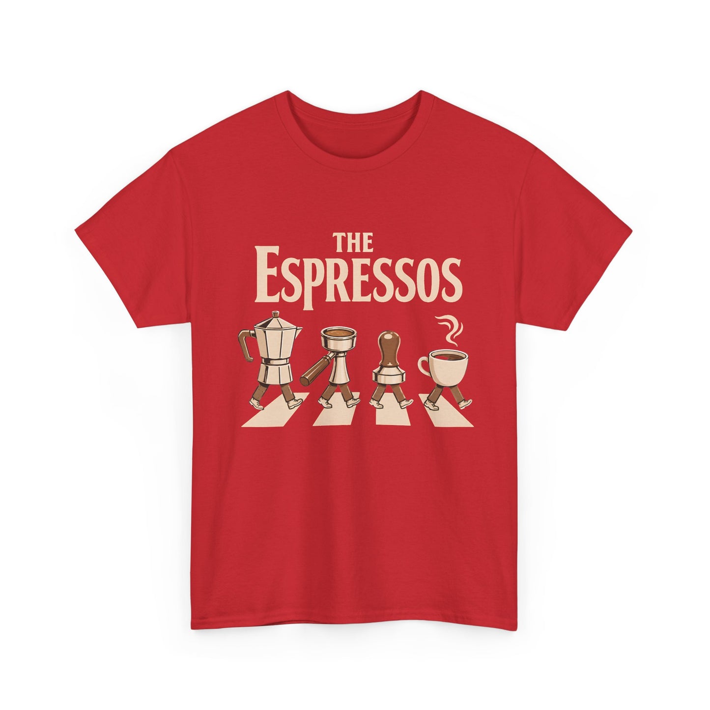 Espressos Band T-Shirt — Coffee Brewing Chessboard Graphic Tee