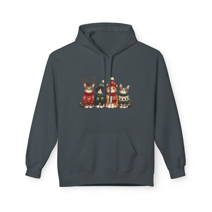 Weihnachtskatzen – Unisex Hoodie
