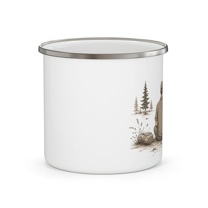 Forest Moment Enamel Camping Mug