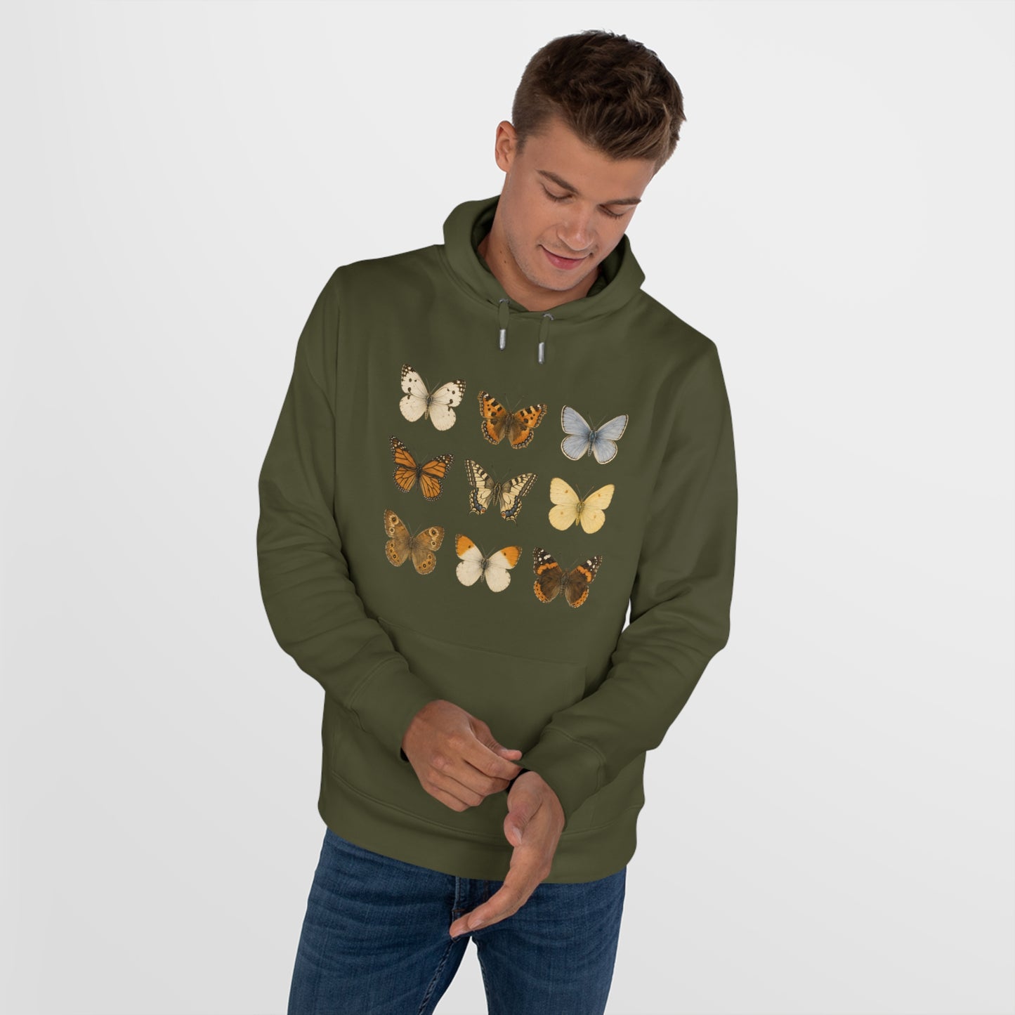 Butterfly Garden Unisex Hoodie