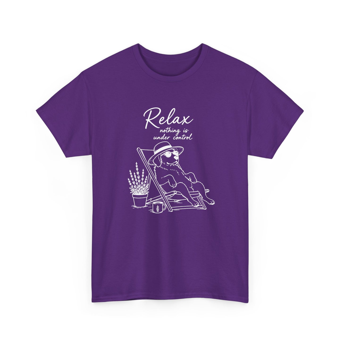 Relax and Unwind Tee — Beach Lounge Graphic T-Shirt