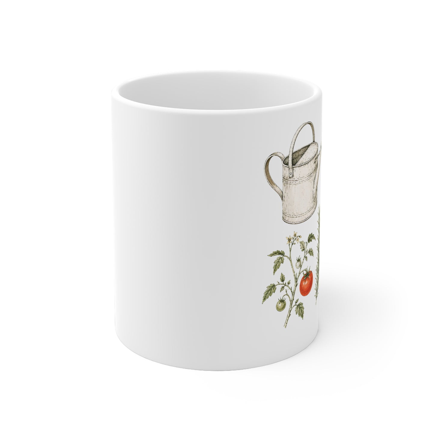 Tomato Garden Ceramic Mug