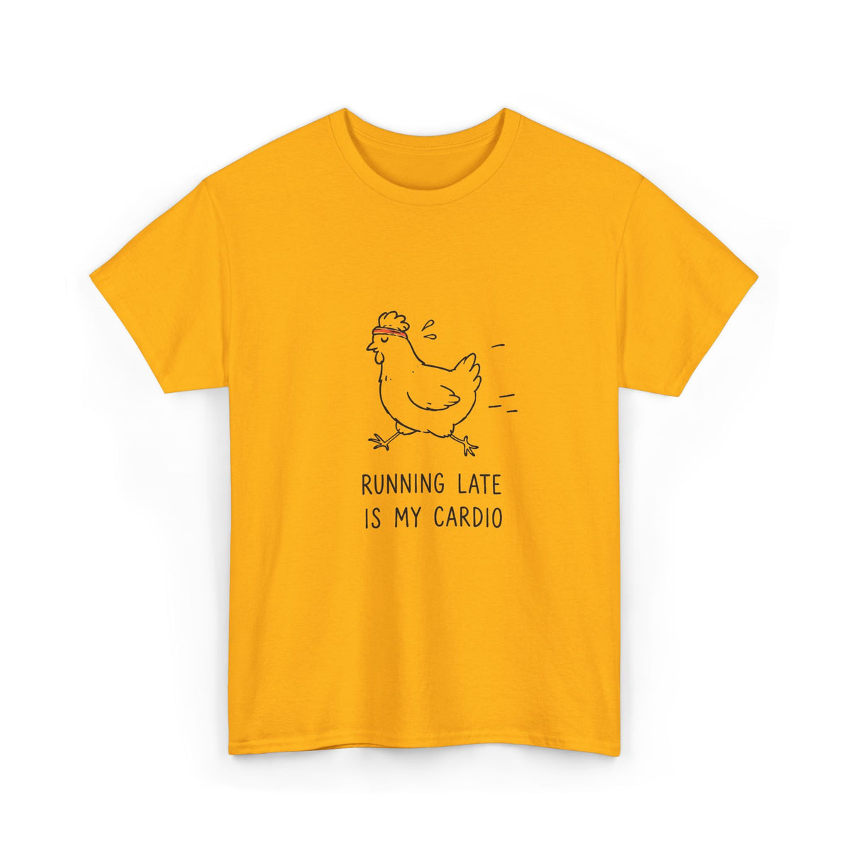 Cardio Chicken – Unisex Hühner-T-Shirt