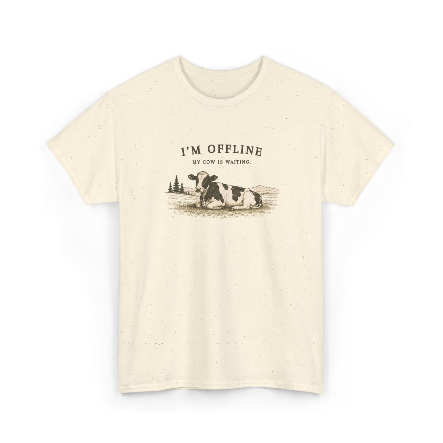 Offline Cow Unisex T-Shirt