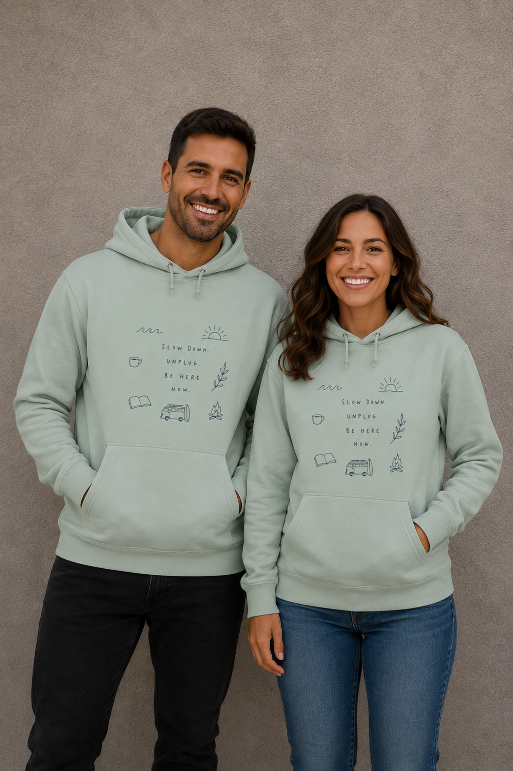 Here Now Unisex Hoodie