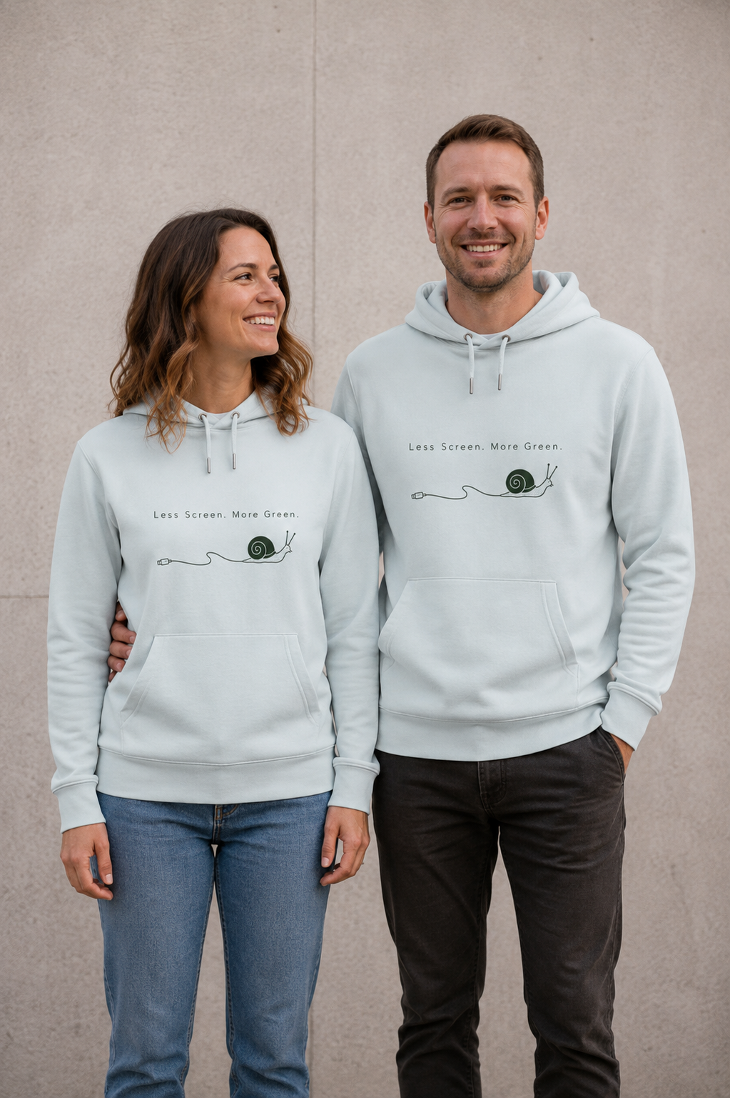 Less Screen Unisex Hoodie
