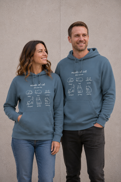 Cat Moods Unisex Hoodie