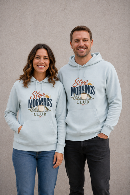 Slow Mornings Unisex Hoodie