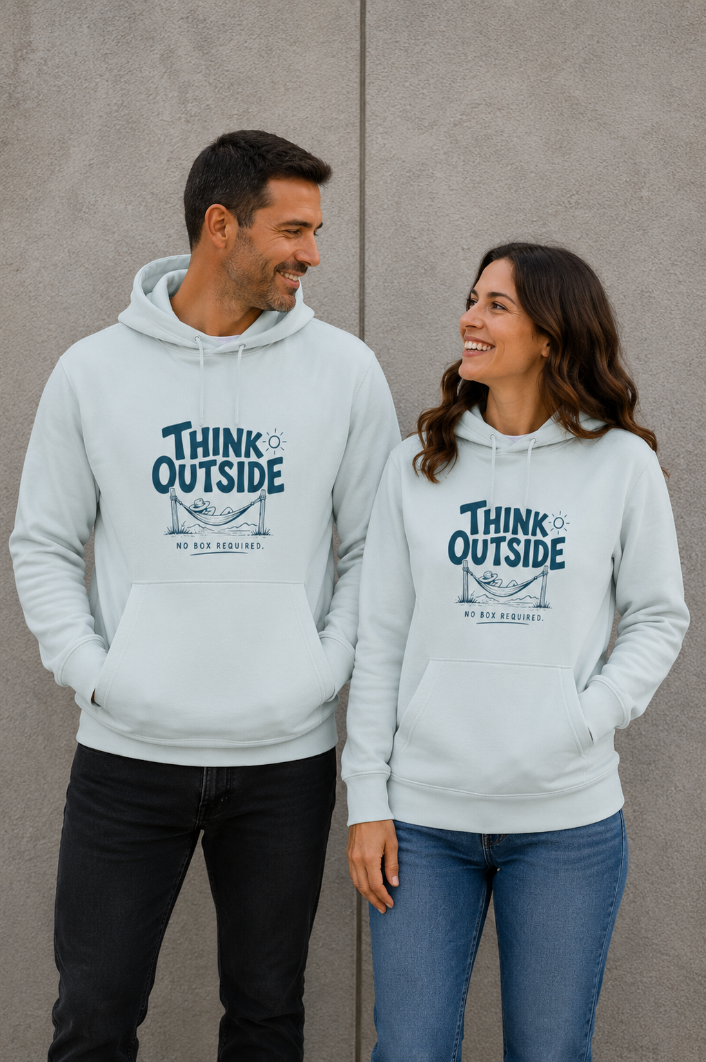 Think Outside Unisex Hoodie